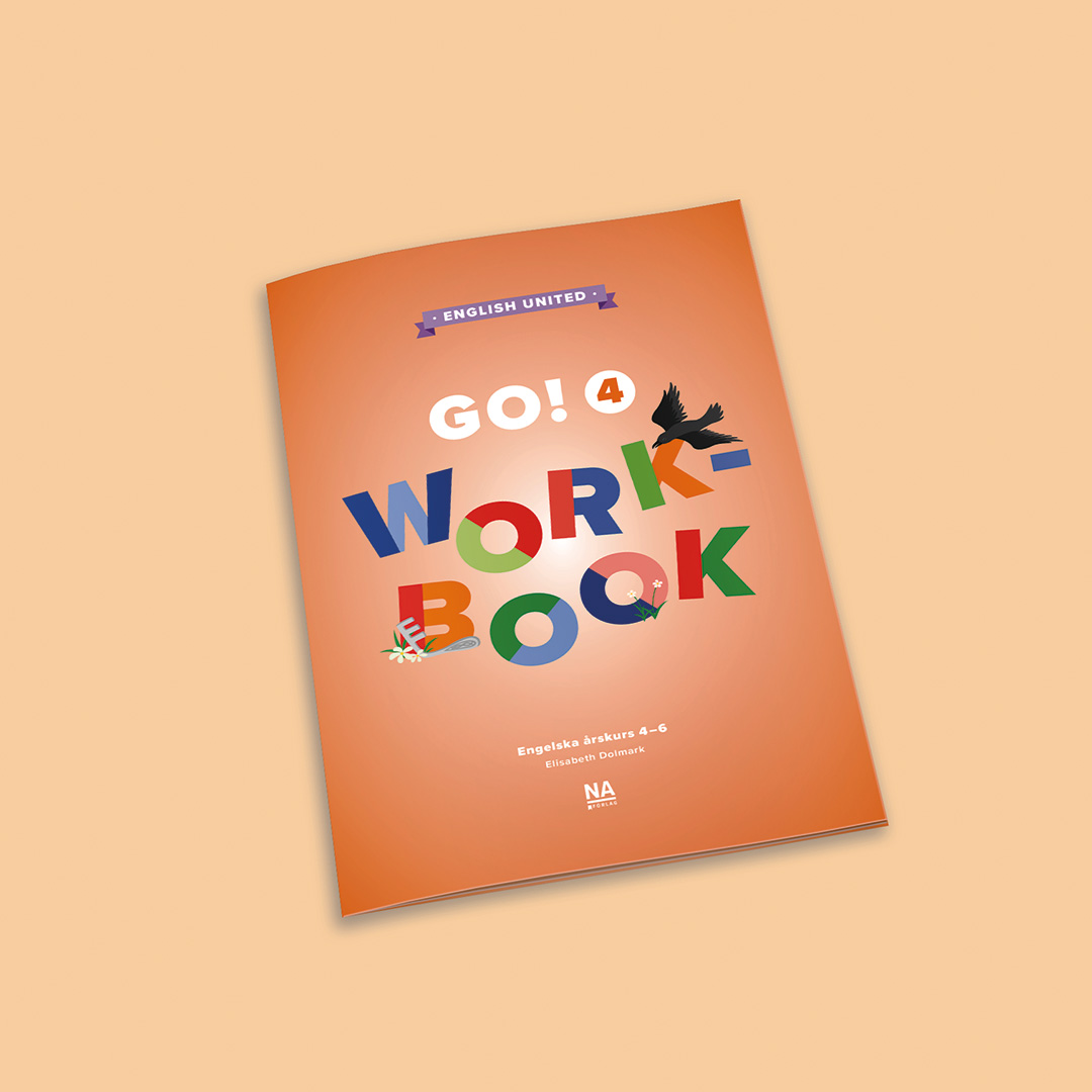 Produktbild på läromedlet GO! 4 – Workbook i serien English United