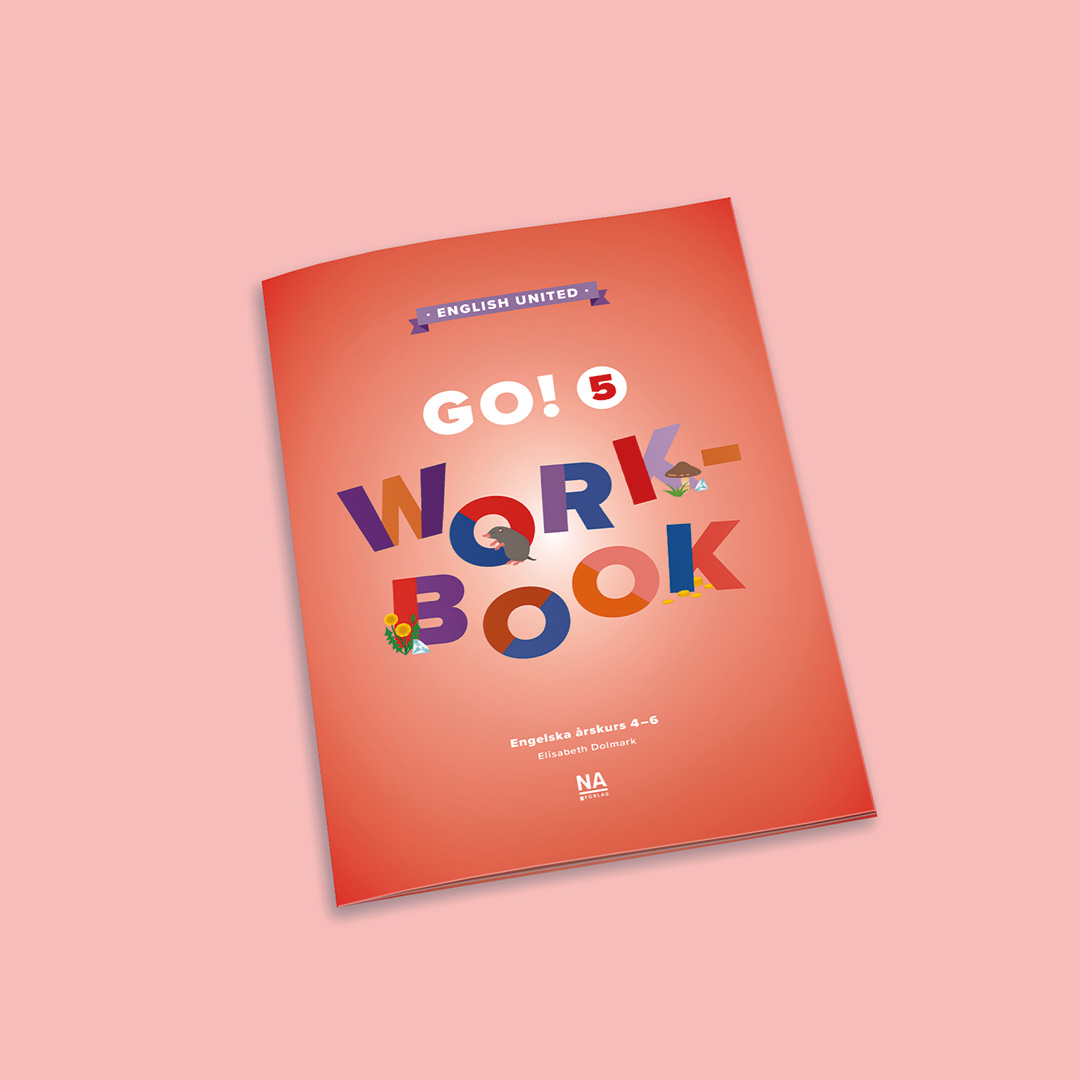 Produktbild på läromedlet GO! 5 – Workbook i serien English United