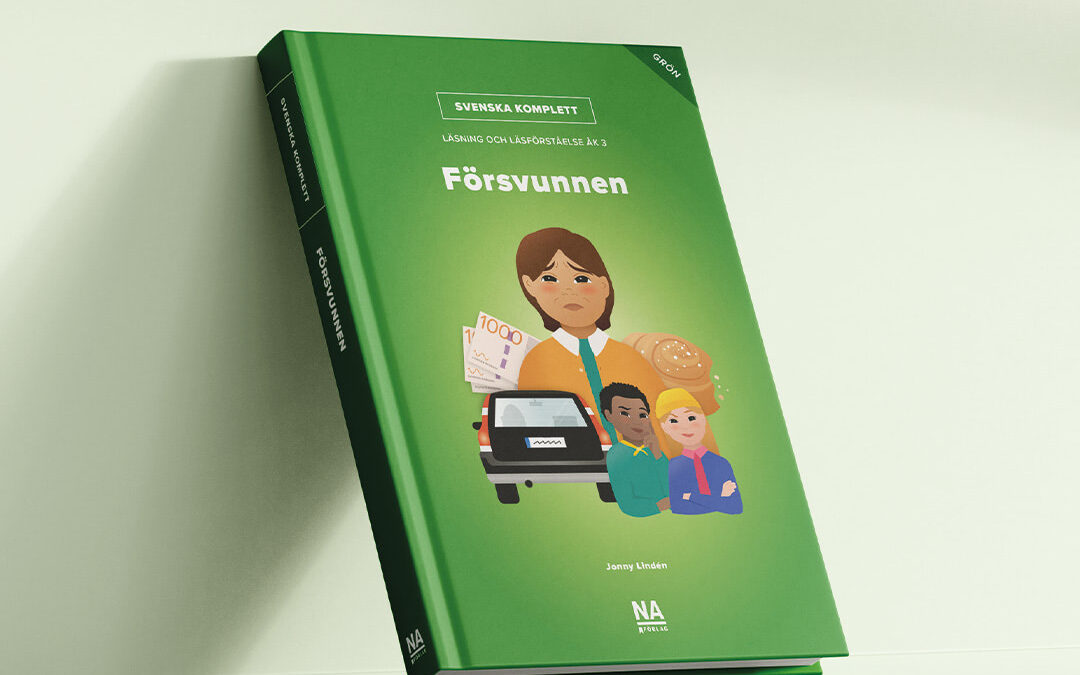 Svenska Komplett – Läsning och läsförståelse åk 3 – Försvunnen grön bok